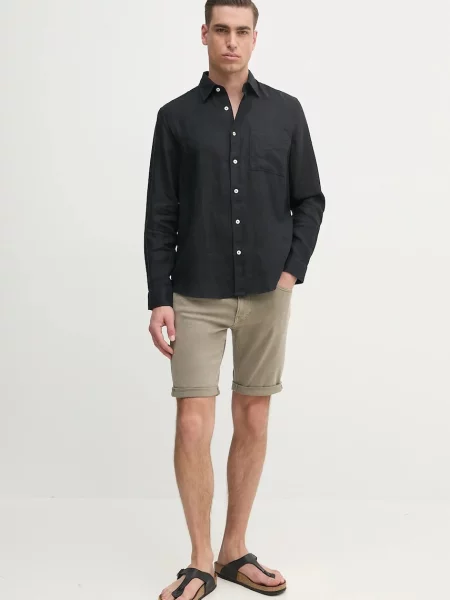 Джинсовые шорты G-star серые