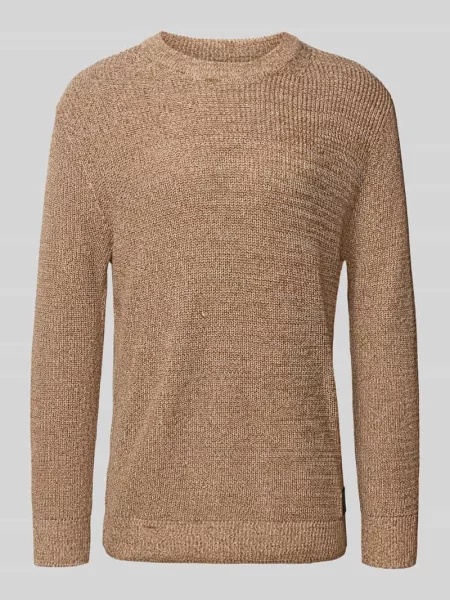 Sweter z dzianiny o kroju relaxed fit z mieszanki bawełny Tom Tailor Denim