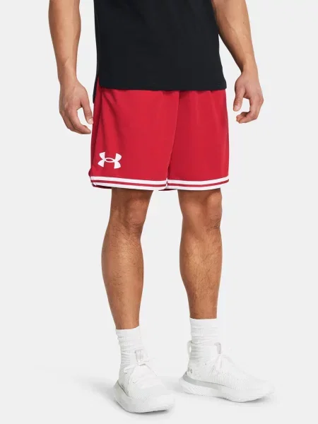 Kratke hlače Under Armour rdeča
