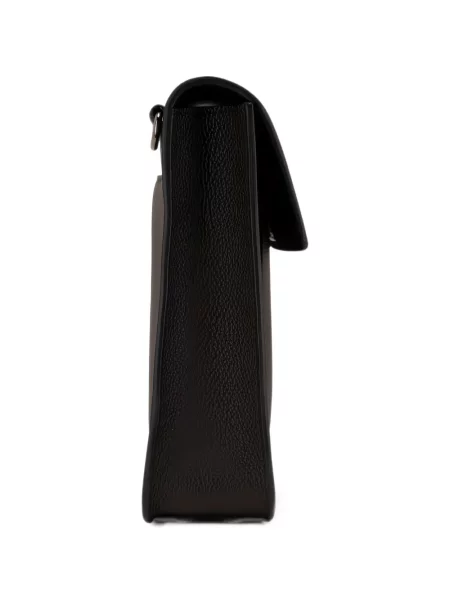 Geanta crossbody Akris din piele maro