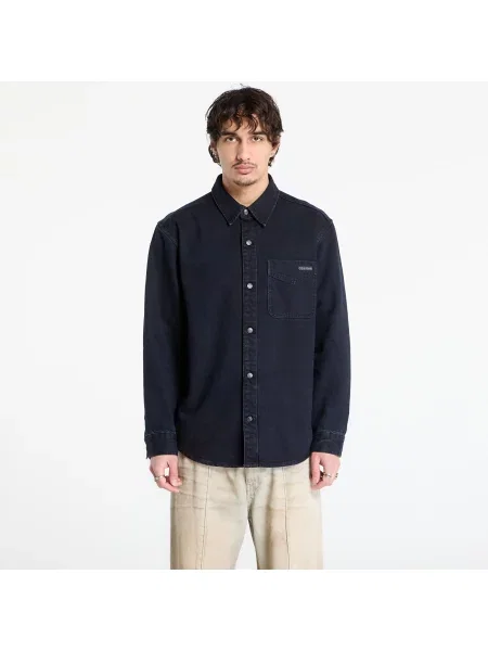 Риза Calvin Klein Jeans Blue Black Stone Shirt Blue S черно