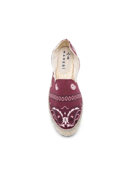 Espadryle Manebi czerwone