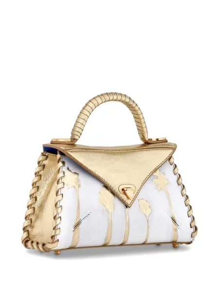 Geantă shopper Tyler Ellis alb
