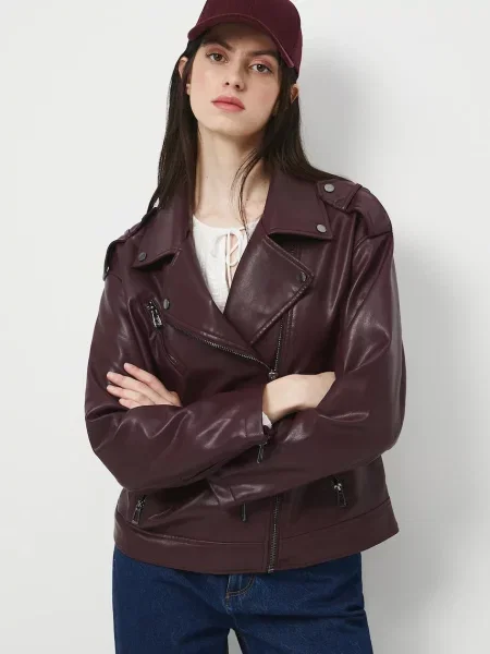 Medicine kurtka przejściowa bordowy