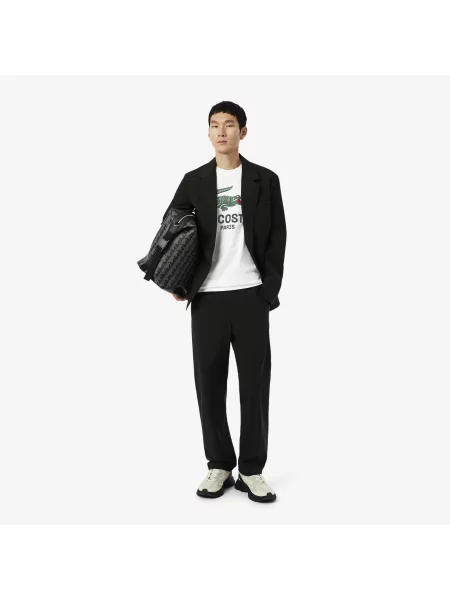 Lacoste T-Shirt Z Nadrukiem biały