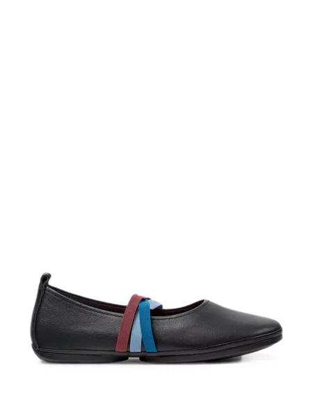 Balerini Camper din piele negru