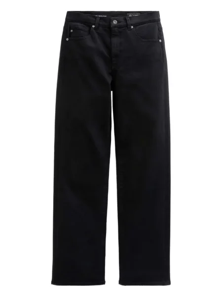 Blugi drepți Ag Jeans negru