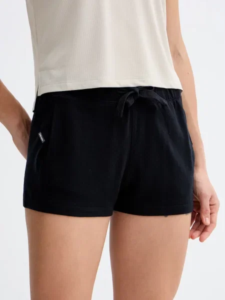 Icebreaker szorty z wełny merino Crush czarne
