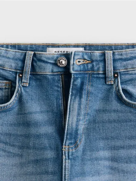 Reserved Blugi straight albastru