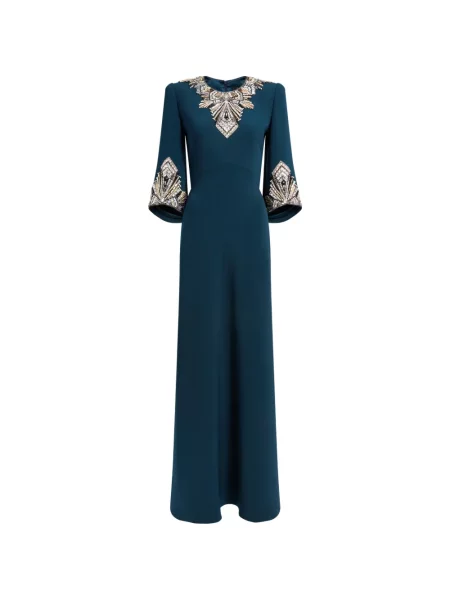 Šaty Jenny Packham modrá