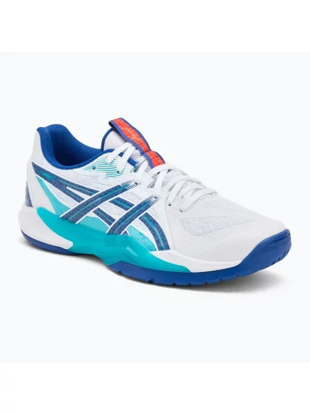 Încălțăminte de volei pentru bărbați ASICS Powerbreak FF alb/albastru asics alb