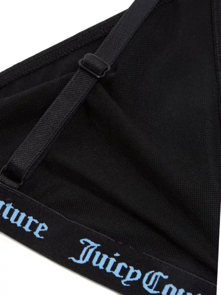 Chiloți tanga Juicy Couture negru