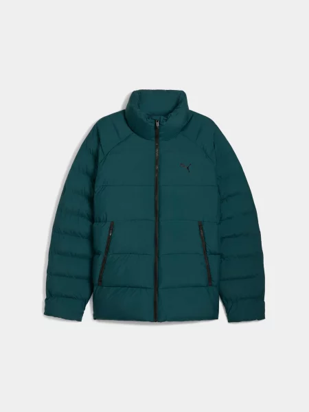 Демисезонная куртка Puma зеленая
