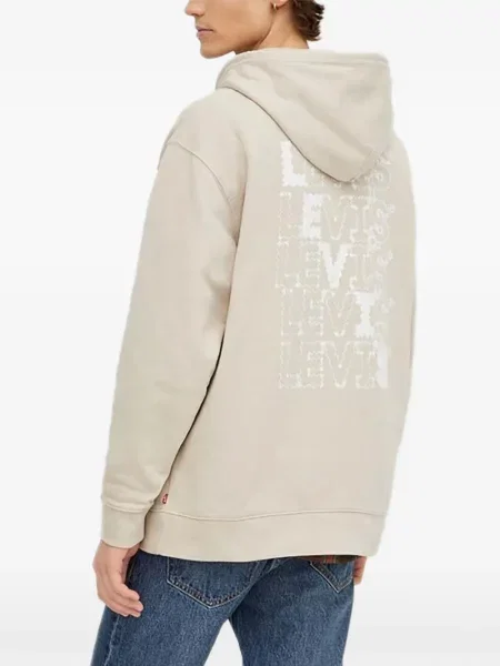Scurt reversibil tricou Levi's® cu imagine negru