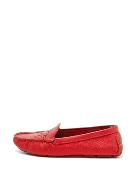Chiloți Tory Burch slip-on cu autograf roșu