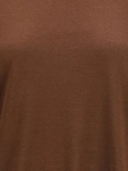 Μικρός μπλούζα Brunello Cucinelli καφέ