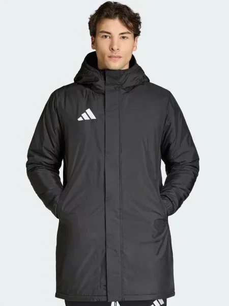 ADIDAS PERFORMANCE Športna jakna Stadium črna bela