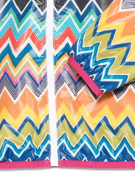 Kurtka dziecięca Missoni różowa