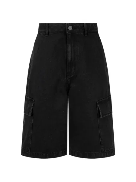 Pantaloni scurți cargo Tomboy negru