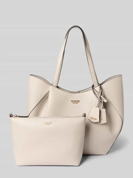 Shopper z wyjmowaną kieszenią wewnętrzną Model AMORETTE 2 IN 1' Guess