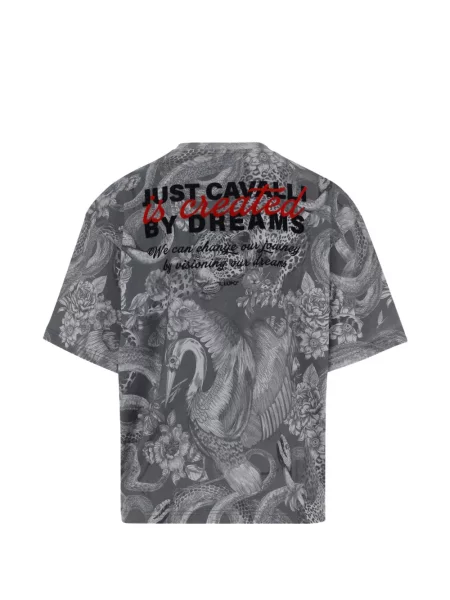Μπλούζα Just Cavalli με σχέδιο γκρι