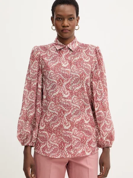 Weekend Max Mara koszula PERIODI czerwona