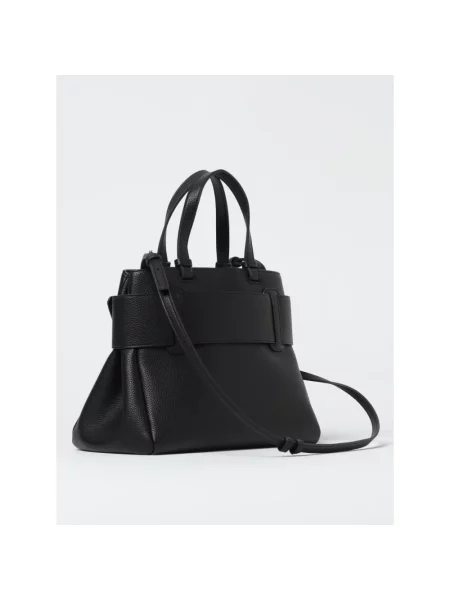 Torebka Armani Exchange skórzana czarna