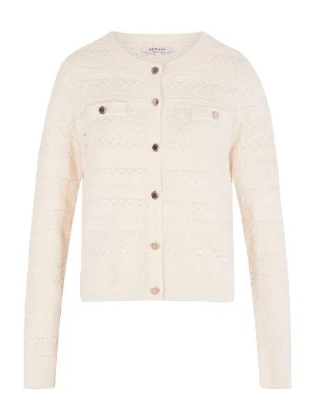 Morgan Cardigan bej