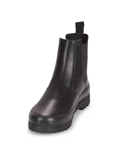 Pantofi Superga din piele negru