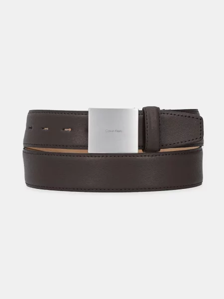 Кожен Calvin Klein мъжки кафяво