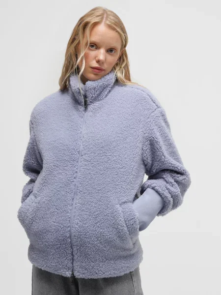 Шуба Emporio Armani синій