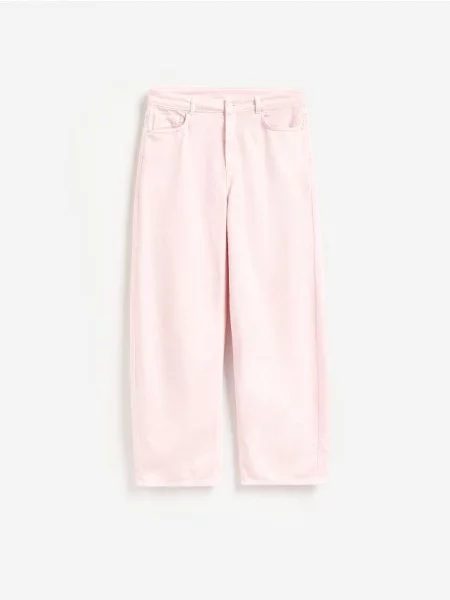 Reserved Blugi straight fit roz
