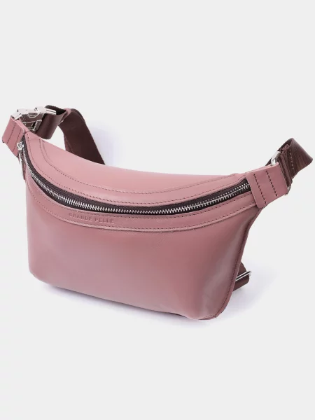 Grande Pelle Поясна сумка Шкіра бежевий