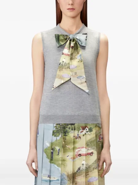 Vestă Thom Browne gri