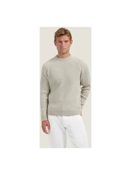 Dzianinowy sweter Dstrezzed beżowy