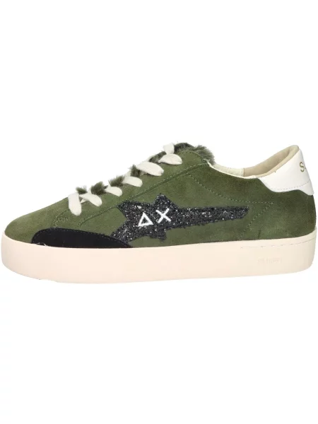 Pantofi Sun68 verde