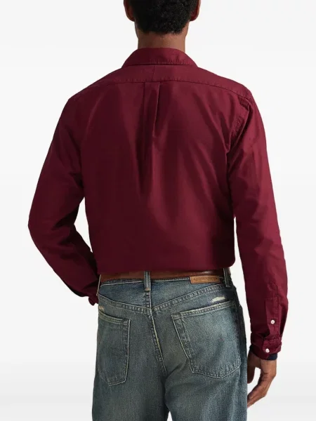 Kötött pólóing Polo Ralph Lauren nyomtatás kék