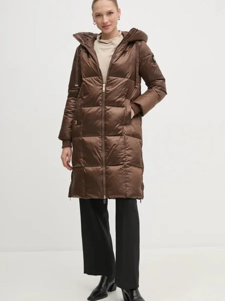 Mos Mosh kurtka puchowa zimowa brązowy