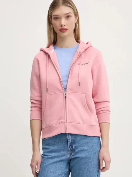 Guess Jeans Μπλούζα ροζ