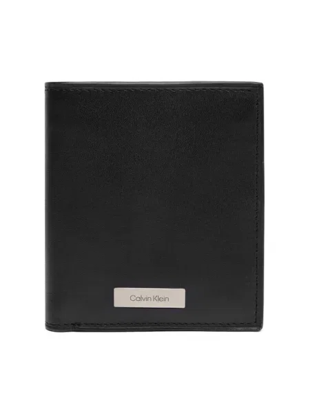 Calvin Klein De piele portofel negru