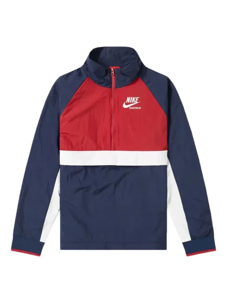 Tricou grafic Nike cu imagine alergare din fleece negru