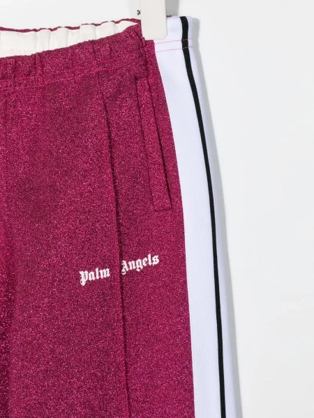Spodnie dziecięce Palm Angels różowe