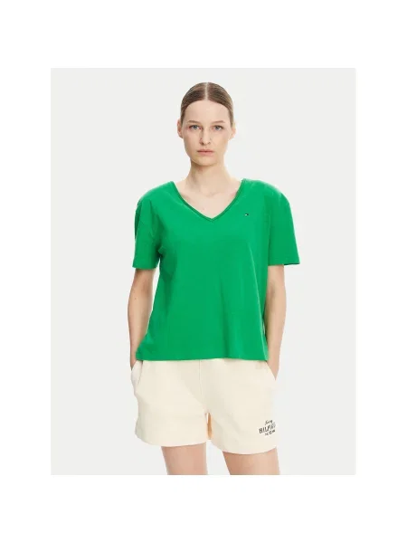 Tommy Hilfiger T-shirt zelena