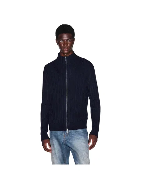 Pulover Armani Exchange de lână albastru