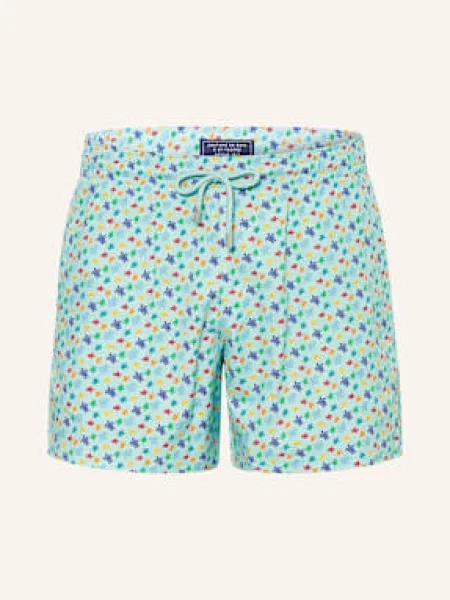 Vilebrequin Koupací Šortky Moorise tyrkysová