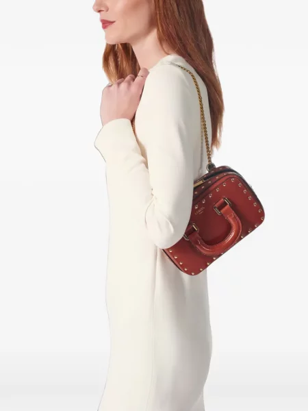 Geantă shopper Lancel maro