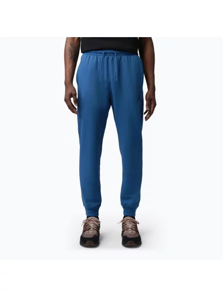 Pantaloni pentru bărbați Jordan Fleece true blue/black negru
