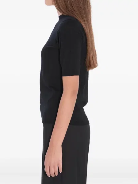 Tricou Max Mara de lână negru
