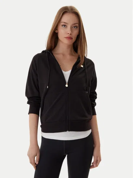 Суичър с качулка Ea7 Emporio Armani с качулка черно