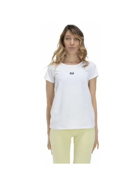 Scurt tricou Leone 1947 cu mâneci scurte alb